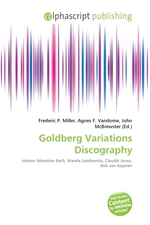 Goldberg Variations Discography