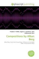 Compositions by Alban Berg