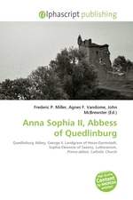 Anna Sophia II, Abbess of Quedlinburg