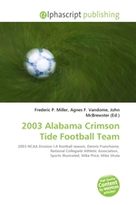 2003 Alabama Crimson Tide Football Team