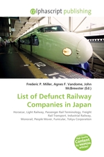 List of Defunct Railway Companies in Japan