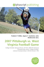 2007 Pittsburgh vs. West Virginia Football Game