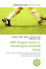 1985 Oregon State vs. Washington Football Game