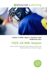 1925–26 NHL Season