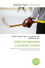 2003–04 Montreal Canadiens Season