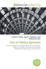 List of Metro Systems