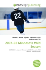 2007–08 Minnesota Wild Season