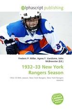 1932–33 New York Rangers Season