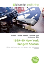 1939–40 New York Rangers Season