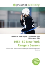 1951–52 New York Rangers Season