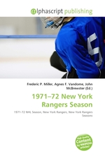 1971–72 New York Rangers Season