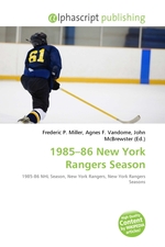 1985–86 New York Rangers Season