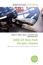 2006–07 New York Rangers Season