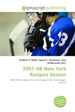 2007–08 New York Rangers Season