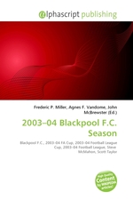 2003–04 Blackpool F.C. Season