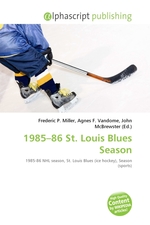 1985–86 St. Louis Blues Season