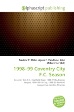 1998–99 Coventry City F.C. Season