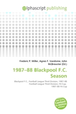 1987–88 Blackpool F.C. Season