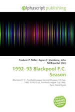 1992–93 Blackpool F.C. Season