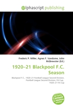 1920–21 Blackpool F.C. Season