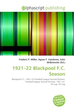 1921–22 Blackpool F.C. Season