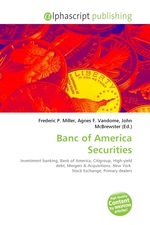 Banc of America Securities