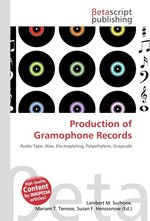 Production of Gramophone Records