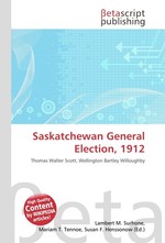 Saskatchewan General Election, 1912