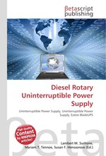 Diesel Rotary Uninterruptible Power Supply