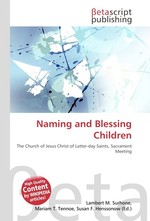 Naming and Blessing Children