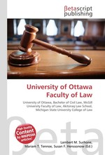 University of Ottawa Faculty of Law