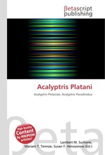 Acalyptris Platani