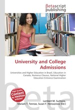 University and College Admissions