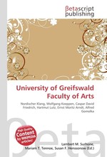 University of Greifswald Faculty of Arts
