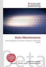 Data Maintenance