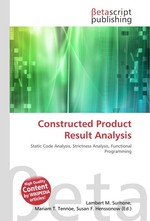 Constructed Product Result Analysis