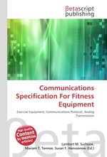 Communications Specification For Fitness Equipment