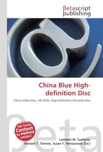 China Blue High-definition Disc