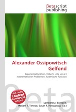 Alexander Ossipowitsch Gelfond