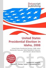 United States Presidential Election in Idaho, 2008