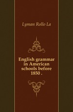 English grammar in American schools before 1850
