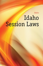 Idaho Session Laws