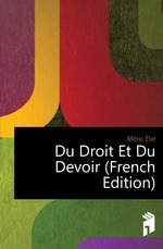 Du Droit Et Du Devoir (French Edition)