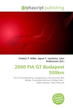 2000 FIA GT Budapest 500km