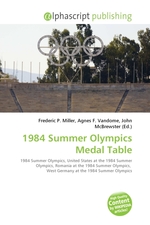 1984 Summer Olympics Medal Table