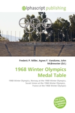 1968 Winter Olympics Medal Table