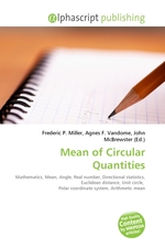 Mean of Circular Quantities