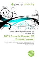 2003 Formula Renault V6 Eurocup season