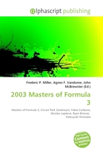 2003 Masters of Formula 3