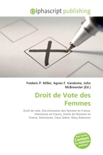 Droit de Vote des Femmes